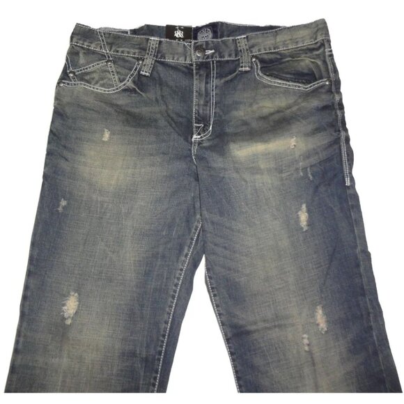 Rock & Republic Mens Henlee Bootcut Denim Jeans 38x30 NWT - Picture 4 of 5
